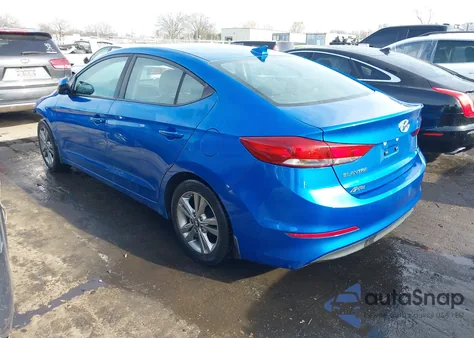 2017 Hyundai Elantra Value Edition z USA, uszkodzony, nr VIN KMHD84LF9HU283371
